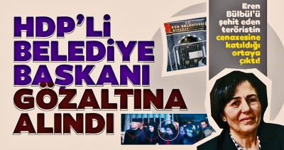 Son dakika: Diyarbakır Sur Belediye Başkanı Filiz Buluttekin gözaltına alındı..