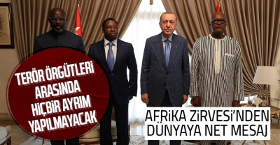 Son dakika: Dörtlü Zirve'nin ardından ortak bildiri! Başkan Erdoğan'ın o sözü ilk kez uluslararası bir bildiride yer aldı 
