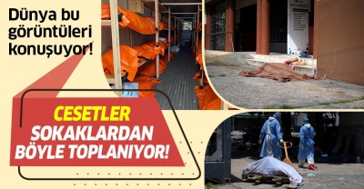 Son dakika: Dünya bu görüntüleri konuşuyor! ABD'de cesetler sokaklardan toplanıyor!