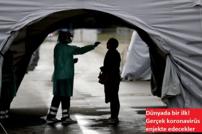 Son dakika... Dünyada bir ilk! Gerçek korona virüs enjekte edecekler..