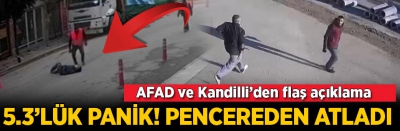 Son dakika... Elazığ'da 5.3 büyüklüğünde deprem! Bir kişi camdan atladı