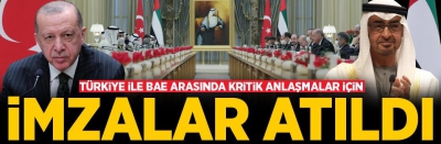 Son dakika: Erdoğan Abu Dabi'de! Türkiye ile BAE arasında önemli anlaşmalar imzalandı...