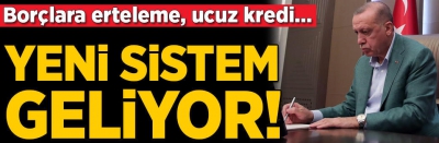 Son dakika | Erdoğan bugün açıklayacak: Milyonları ilgilendiriyor! Yeni sistem geliyor, borçlara erteleme, ucuz kredi...