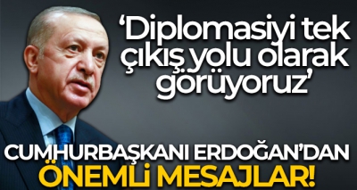 Son dakika: Erdoğan'dan Putin ve Zelenskiy'e net mesaj: Tek çıkış yolu diplomasi