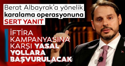 Son dakika: Eski Hazine ve Maliye Bakanı Berat Albayrak'tan 