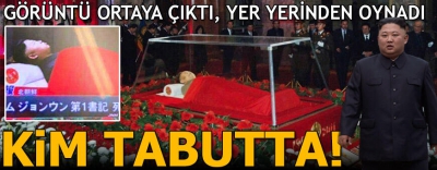 Son dakika! Görüntü ortaya çıktı, deprem etkisi yarattı... Kim Jong-Un tabutta!.