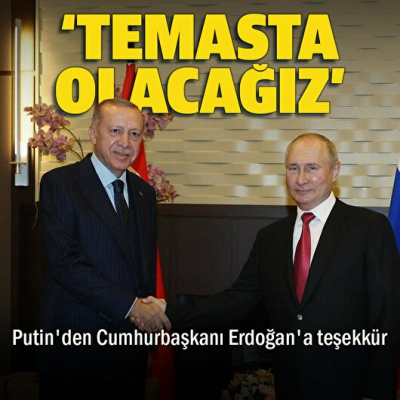 Son dakika... Görüşme sonrası Erdoğan ve Putin'den peş peşe açıklamalar