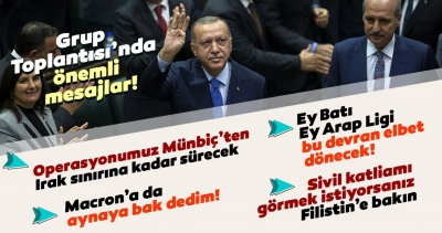 Son dakika haber: Başkomutan Erdoğan, teröristlere bu gece sonuna kadar mühlet verdi! Silahlarınızı bırakıp bölgeyi terk edin.