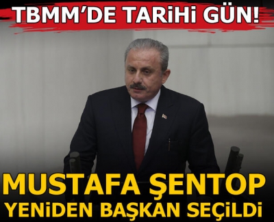 Son dakika haberi: AK Parti Tekirdağ Milletvekili Mustafa Şentop, yeniden TBMM Başkanı seçildi..