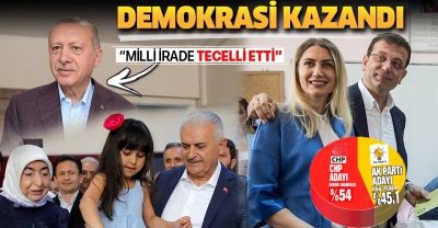 İstanbul'da demokrasi kazandı.