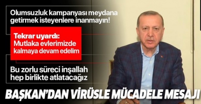 Son Dakika Haberi: Başkan Erdoğan'dan Coronavirüs paylaşımı.