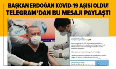 Son dakika haberi: Başkan Erdoğan Ankara Şehir Hastanesi'nde corona virüsü aşısı yaptırdı! İşte ilk açıklama....