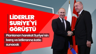 Son dakika haberi: Cumhurbaşkanı Erdoğan, Rusya Devlet Başkanı Putin ile görüştü.