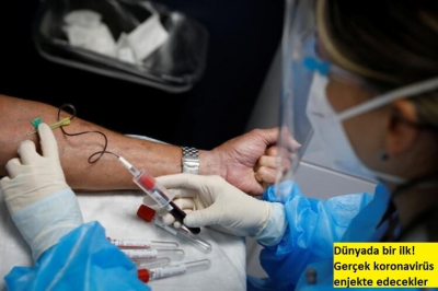 Son dakika haberi: Dünyada bir ilk! Gerçek koronavirüs enjekte edecekler