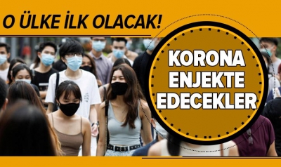 Son dakika haberi: Dünyada bir ilk! Gerçek koronavirüs enjekte edecekler....