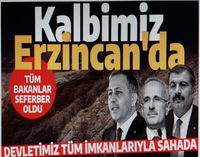 Son dakika haberi: Erzincan'da maden ocağında toprak kayması! Bakan Yerlikaya: 9 kişiye ulaşılamıyor 