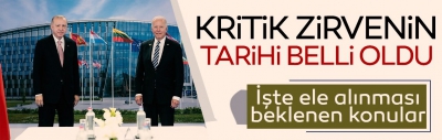 Cumhurbaşkanı Erdoğan ile ABD Başkanı Biden yarın görüşecek
