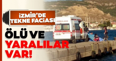 Son dakika haberi: Foça'da 10 kişinin bulunduğu tekne battı: 4 ölü, kayıp 1 kişi aranıyor.