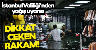 Son dakika haberi: İstanbul Valiliği'nden şiddetli yağışlarla ilgili açıklama..