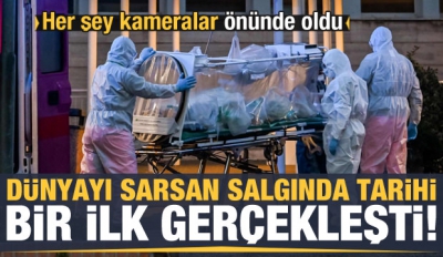 Son dakika haberi: Koronavirüste bir ilk gerçekleşti! Her şey kameralar karşısında oldu..