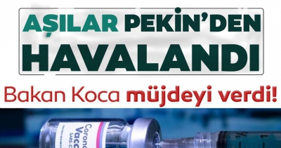 SON DAKİKA HABERİ: Sağlık Bakanı Fahrettin Koca açıkladı! Koronavirüs aşıları yola çıktı! İşte ilk görüntüler.