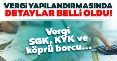 Son dakika haberi: Vergi, SGK, KYK, ve köprü borçlarına yapılandırma geliyor! AK Partili Mehmet Muş açıkladı.
