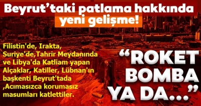 Son dakika haberler: Lübnan Devlet Başkanından patlamayla ilgili şoke eden sözler!.