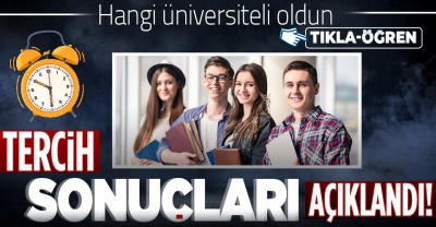 Son dakika haberleri | YKS yerleştirme sonuçları açıklandı! 2021-YKS tercih sonuçları sorgulama...