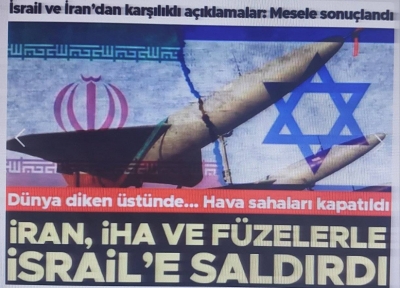 Son dakika haberleri: Dünya alarmda... İran, İsrail'e İHA ve füze saldırısı başlattı! İran: Mesele sonuçlandı 
