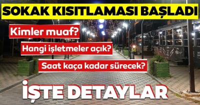 Son dakika: Hafta içi kısıtlamaları başladı! Yeni tedbirler neler? 