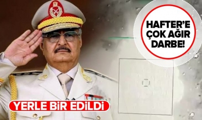 Son dakika... Hafter'e darbe üstüne darbe! 5 Rus yapımı hava savunma sistemi imha edildi.
