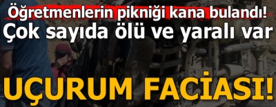 Son dakika: Hakkari'de bir araç uçuruma devrildi: Ölü ve yaralılar var