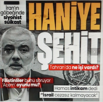 Son dakika: HAMAS lideri İsmail Heniyye İran'da uğradığı suikastta şehit edildi