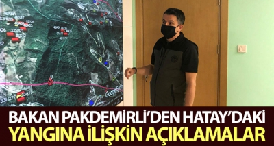 Son dakika: Hatay’daki orman yangını terör örgütü sabotajı mı? Bakan Pakdemirli açıkladı! İşte yangında son durum.