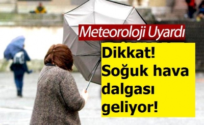 Son dakika hava durumu haberi | Meteoroloji duyurdu: Dikkat! Soğuk hava dalgası geliyor! 