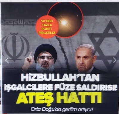 Son dakika: Hizbullah'tan işgalci İsrail'e füze saldırısı! Güney Lübnan'dan 50'den fazla roket fırlatıldı