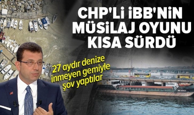 Son dakika | İBB'nin müsilaj tiyatrosu: 