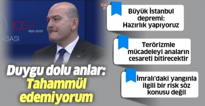 Son dakika: İçişleri Bakanı Süleyman Soylu'dan İstanbul depremi açıklaması: Büyük İstanbul planı hazırlıyoruz..