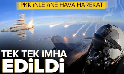 Son dakika... Irak'ın kuzeyine hava harekatı: 40 hedef imha edildi  