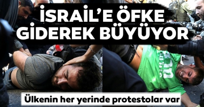 Son dakika: İsrail'e öfke giderek büyüyor.