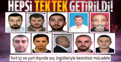 Son dakika: İşte Türkiye’ye iadesi yapılan suçlular! Tek tek getirildiler 