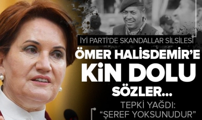 Son dakika: İYİ Parti'de skandal! Akşener'in yöneticisinden şoke eden Ömer Halisdemir tweeti! 