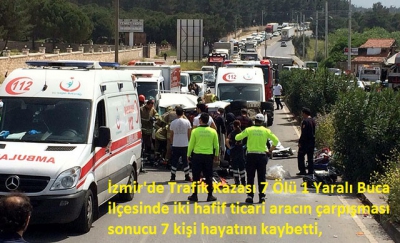 Son dakika... İzmir'de feci kaza: 4'ü çocuk, 7 kişi hayatını kaybetti...