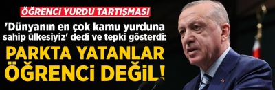 Son dakika: Kabine Toplantısı sona erdi! Başkan Erdoğan'dan öğrenci yurdu eleştirilerine yanıt: 1 milyonu geçti