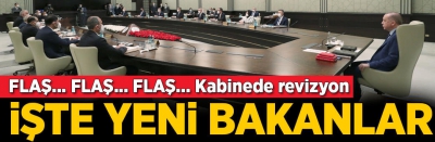 Son dakika: Kabine'de değişiklik! İşte değişiklik yaşanan bakanlıklar! Kim geldi kim gitti?.