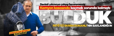 Son dakika | Kamyon kasasında ülkeden kaçan FETÖ'cü Ekrem Dumanlı'yı SABAH buldu! İşte FETÖ'nün firari gözbebeği Dumanlı'nın ini