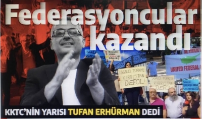 Son dakika! KKTC'nin yeni Cumhurbaşkanı resmi olmayan sonuçlara göre Tufan Erhürman oldu