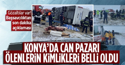 Son dakika: Konya'da korkunç kaza! Tur otobüsü devrildi: 6 kişi öldü 41 kişi yaralandı.