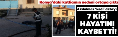 Son dakika: Konya’da katliam! 10 yıllık kedi kavgasında 7 kişi hayatını kaybetti
