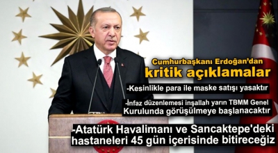 Son dakika: Kritik toplantı sonrası Erdoğan duyurdu: Parayla satışı kesinlikle yasak!